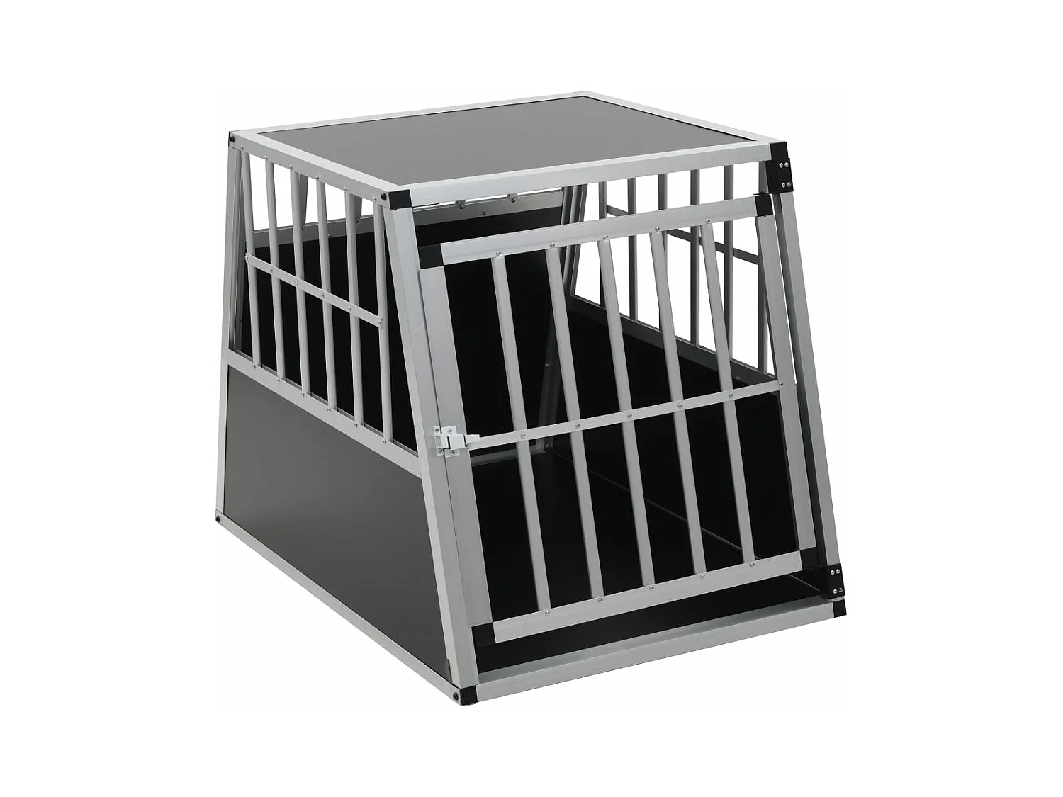 Jaula de perro con puerta única 65x91x69,5 cm ES732118