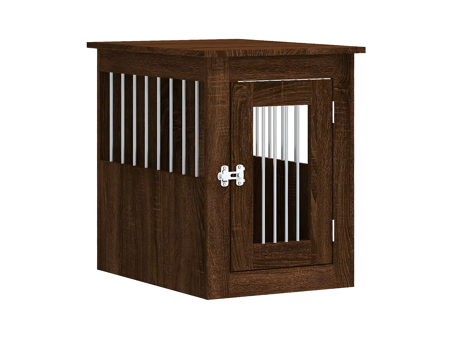 Meuble de cage pour chiens chêne marron 45x62x59 cm RG3Q80358