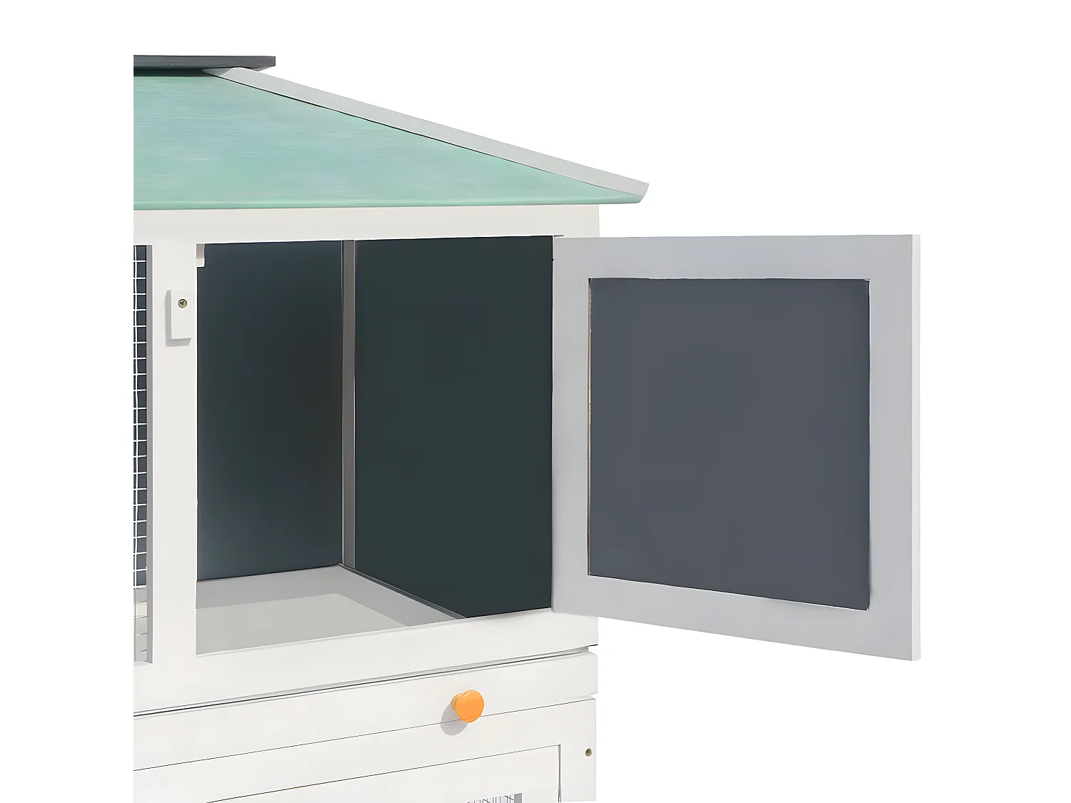 Cage double pour animaux Bois RG3Q14746