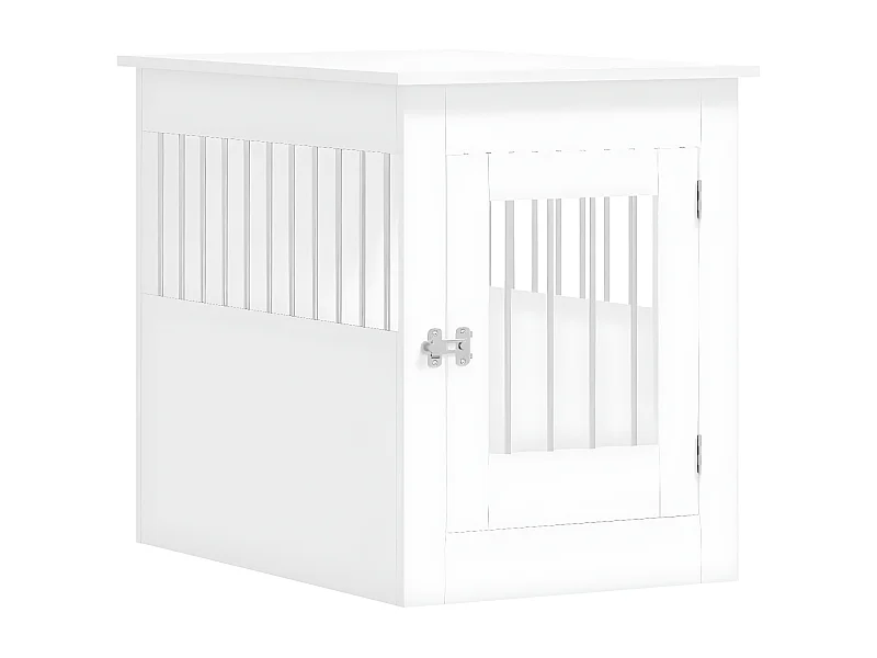 Móvel casota para cão 55x80x68 cm derivados de madeira branco PT144493