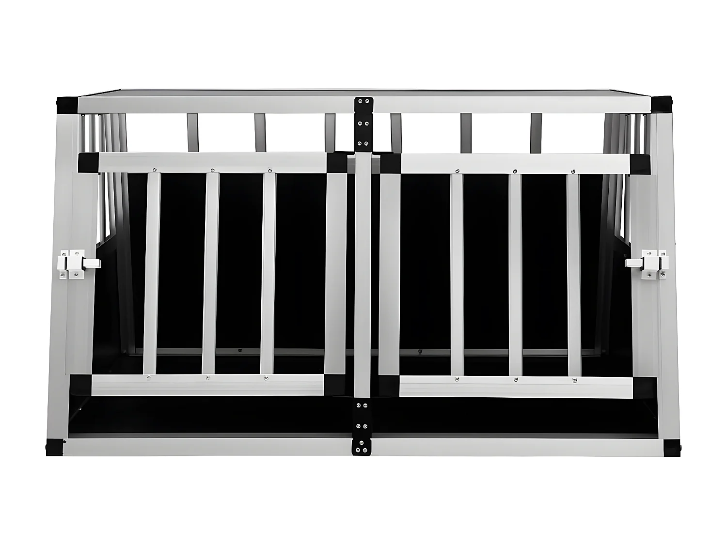 Cage pour chien à double porte 89 x 69 x 50 cm RG3Q69833