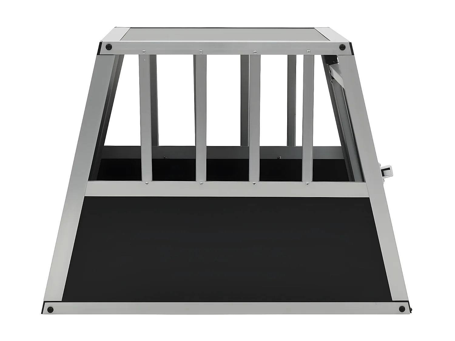 Jaula de perro con puerta única 54x69x50 cm ES758734