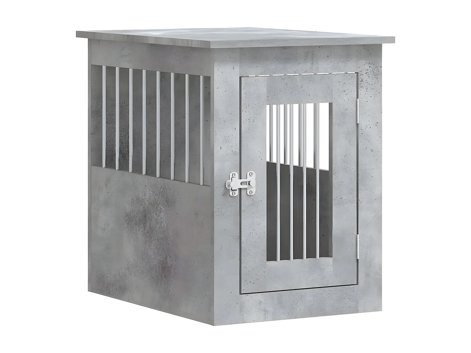 Meuble de cage pour chiens gris béton 45x62x59 cm RG3Q92555