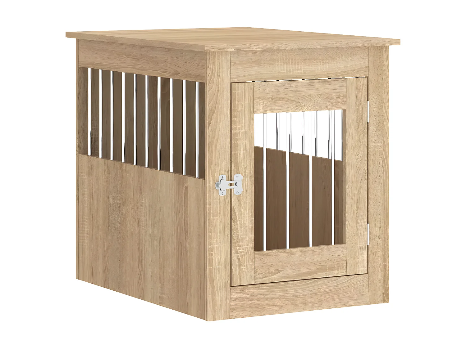 Meuble de cage pour chiens chêne sonoma 55x75x65 cm RG3Q98811