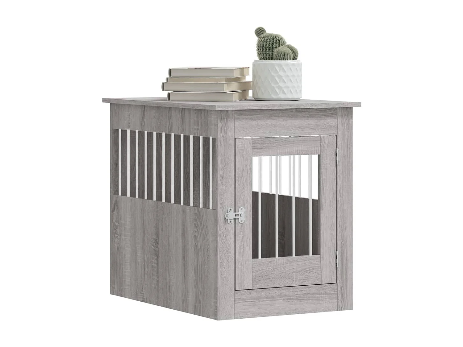 Meuble de cage pour chiens sonoma gris 55x80x68 cm RG3Q26759
