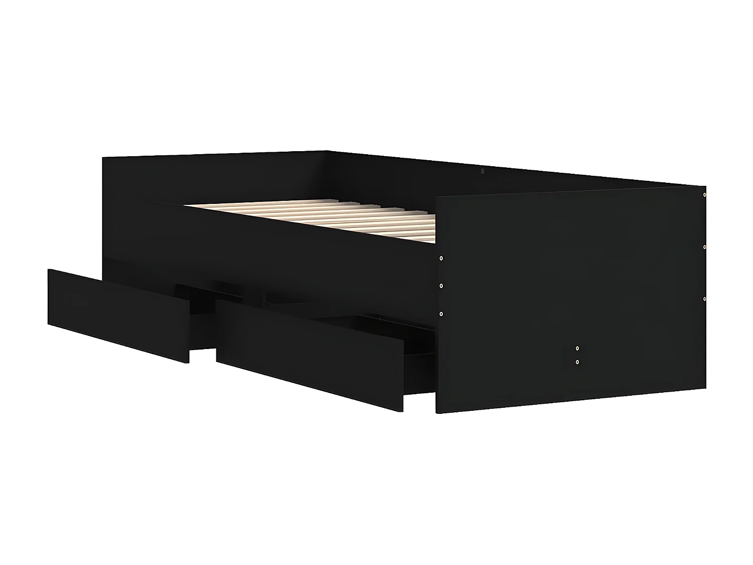 Enclos animaux moka 200x112,5x74 cm bois massif de pin RG3Q10944