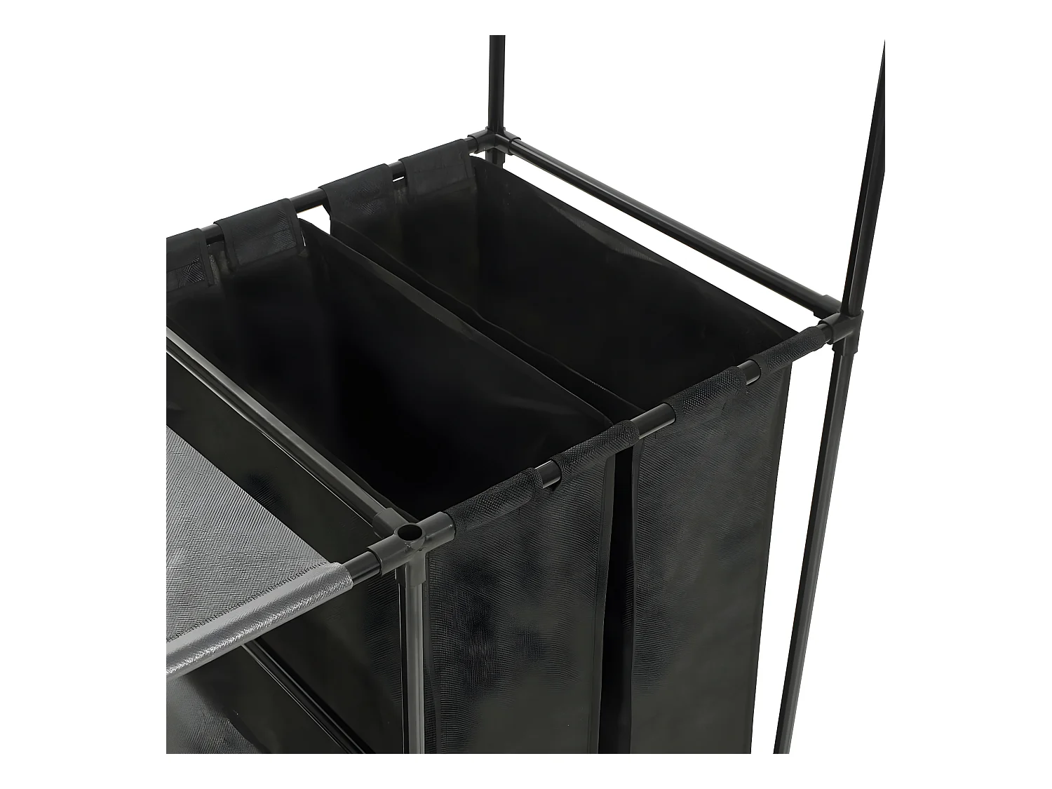 Porte-vêtements Acier et tissu non-tissé 87x44x158 cm Noir WVGQ4341