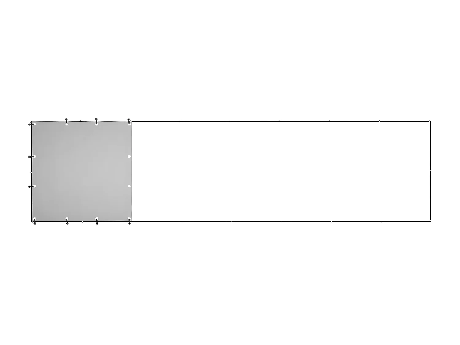 Chenil Noir 4,84 m² Acier RG3Q29033