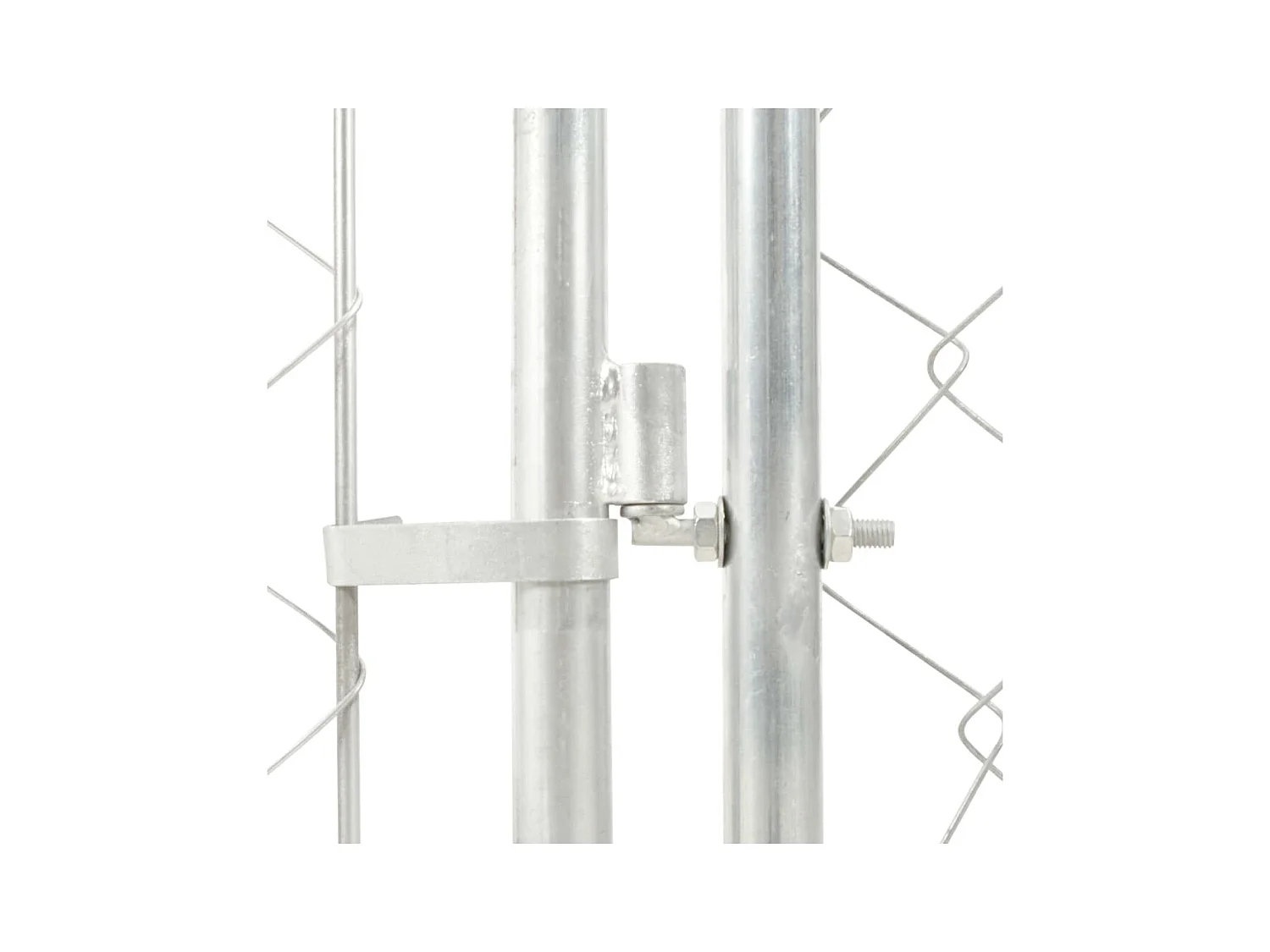 Chenil d'extérieur avec toit pour chiens 200x100x125 cm RG3Q54646