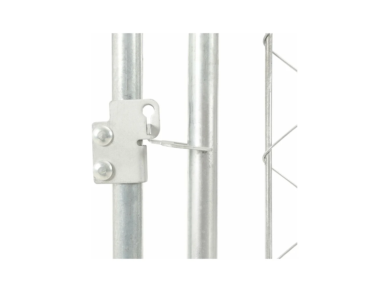 Hondenkennel voor buiten met dak 200x100x125 cm NL865930