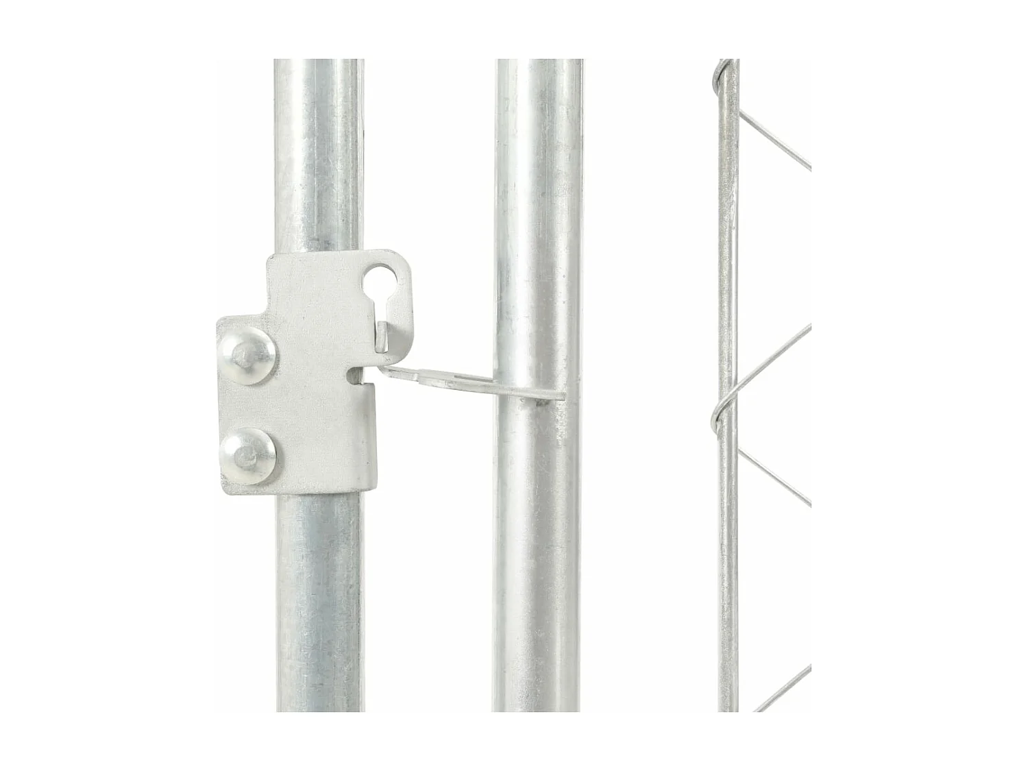 Perrera de exterior con techo 200x100x125 cm ES198402