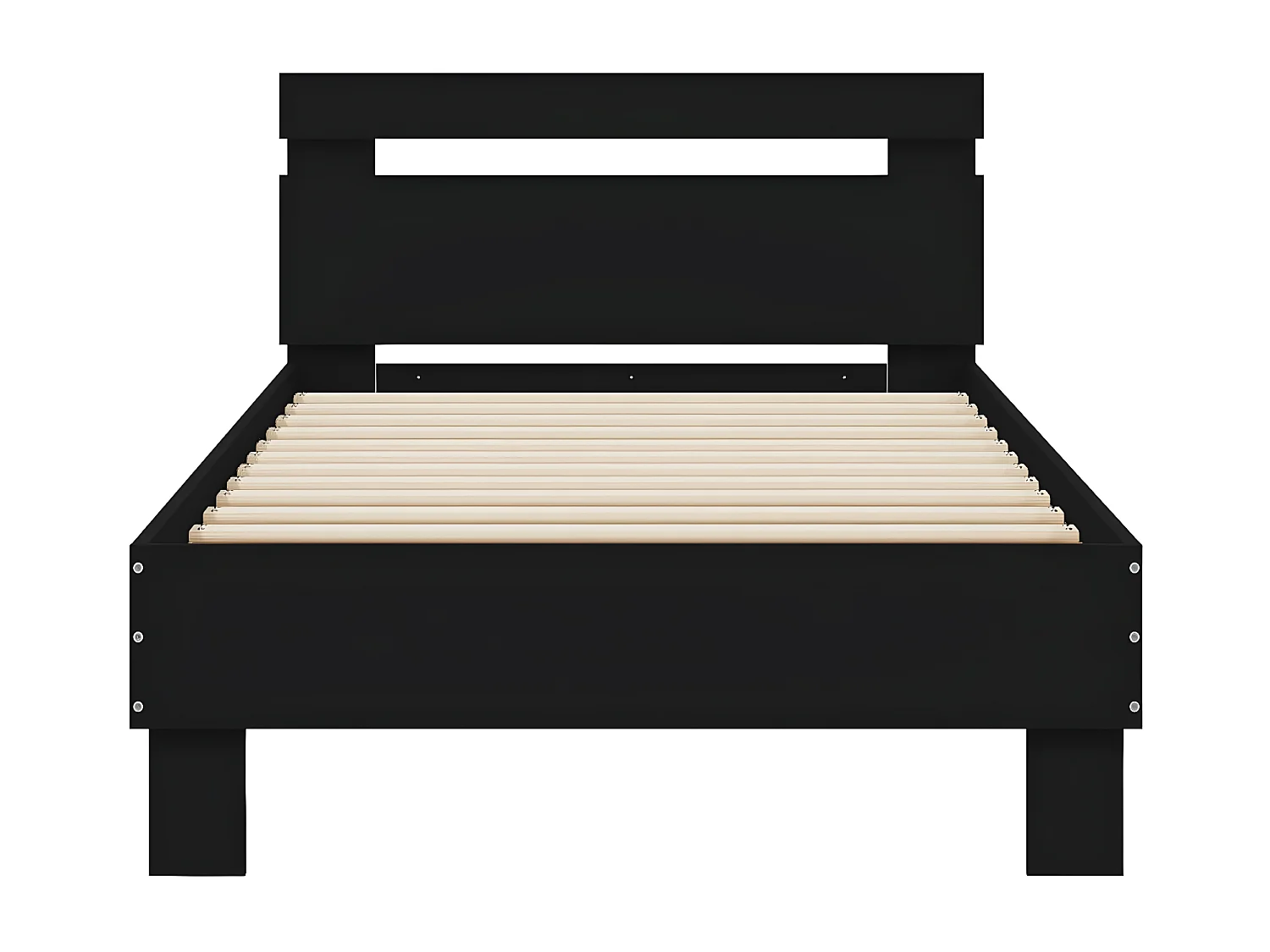 Perrera de acero negro 330x110x110 cm ES282452