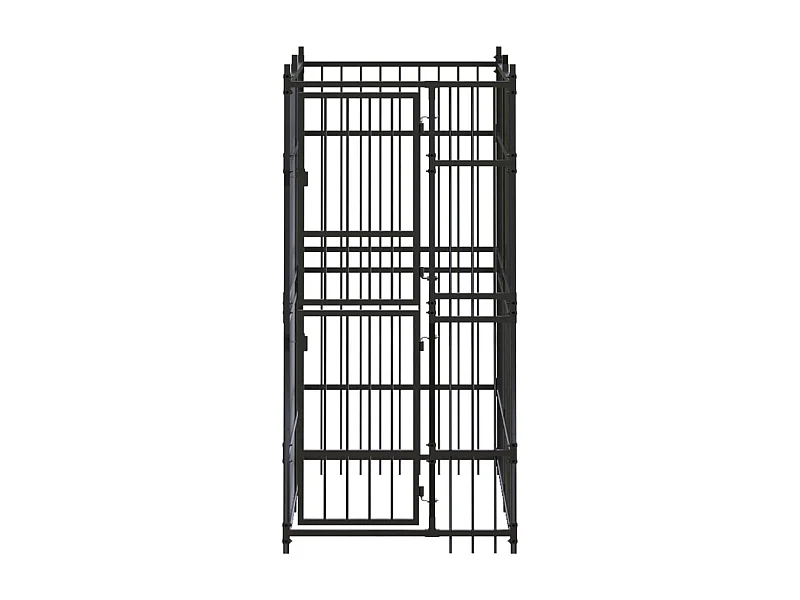 Perrera de exterior de acero 1,84 m² ES668648