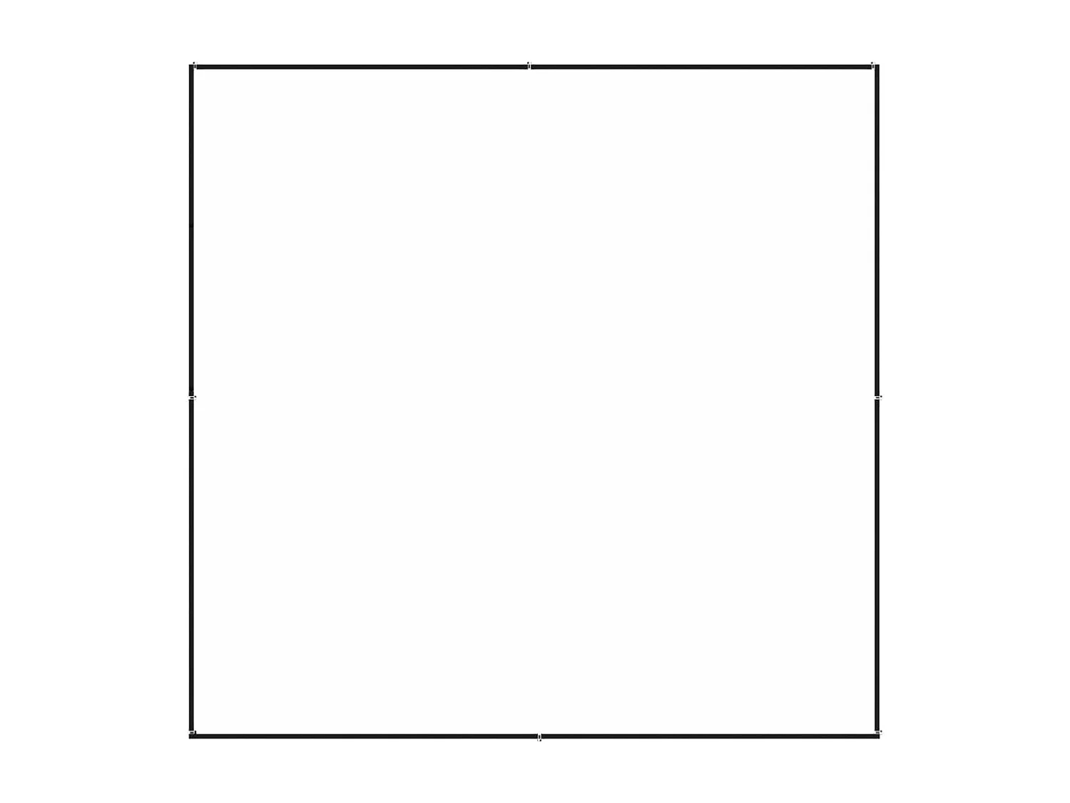 Chenil Noir 4 m² Acier RG3Q94249