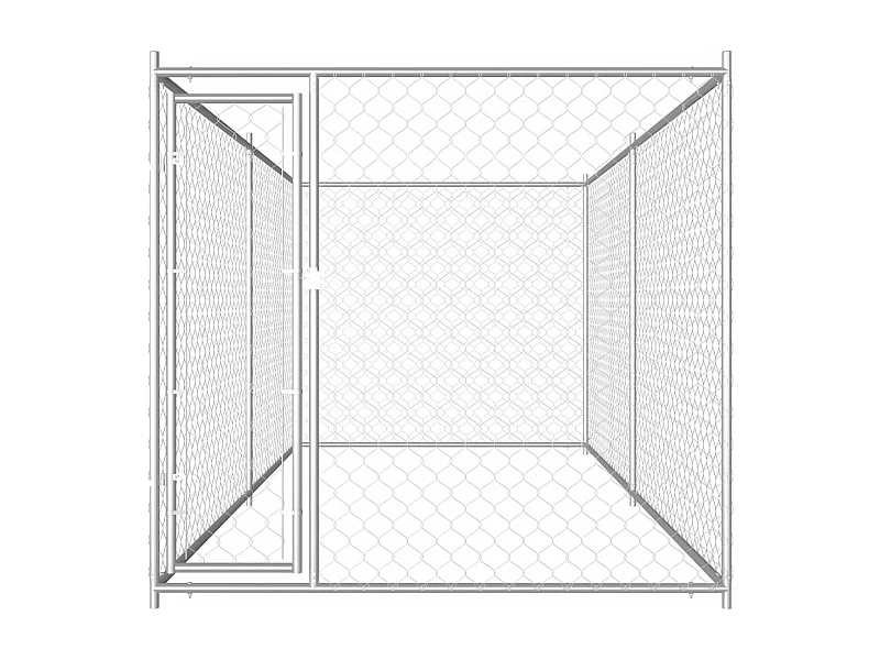 Canil de exterior 382x192x185 cm PT130553