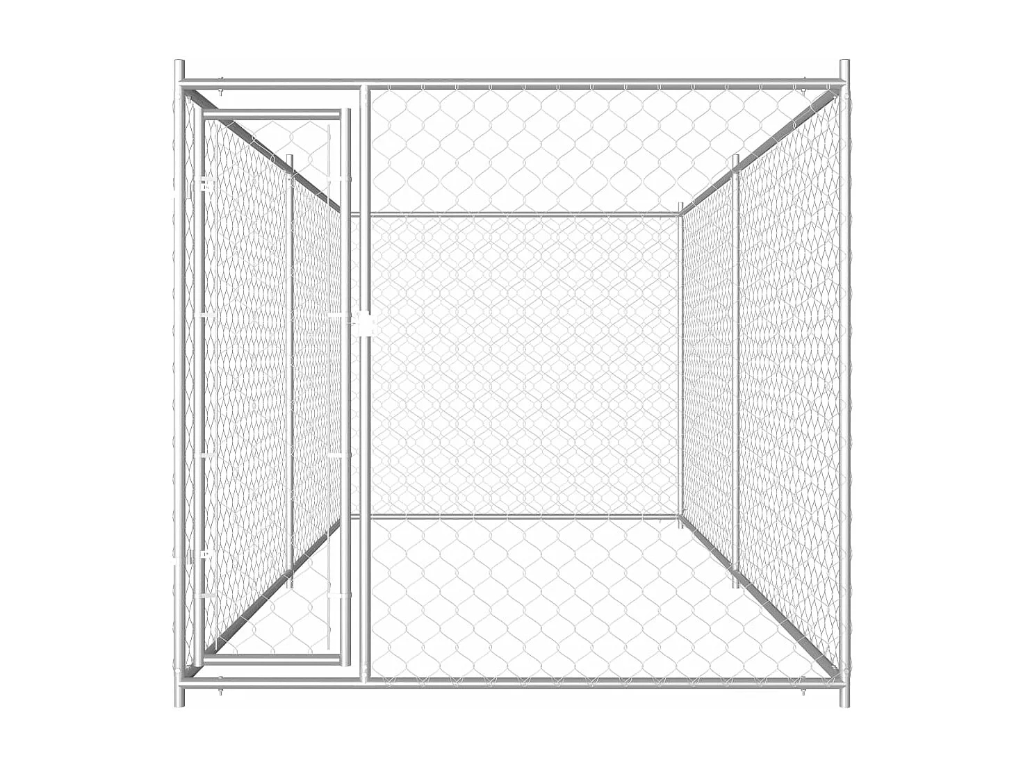 Canil de exterior 382x192x185 cm PT130553