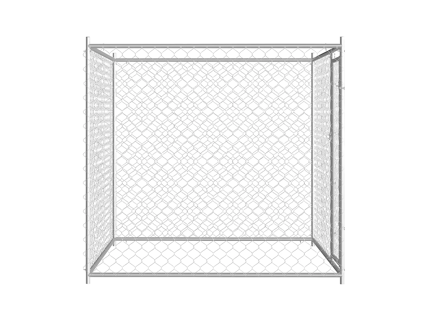 Hondenkennel voor buiten 193x193x185 cm NL365365