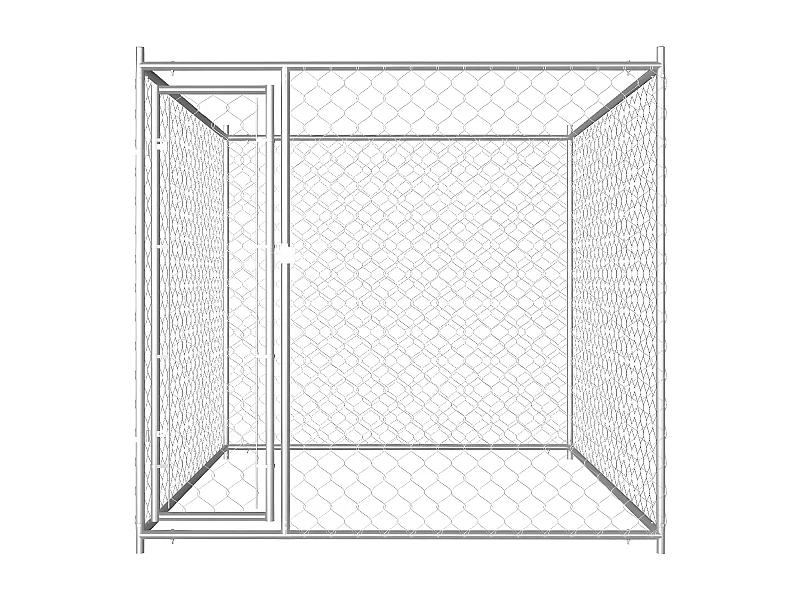 Perrera de exterior 193x193x185 cm ES794381