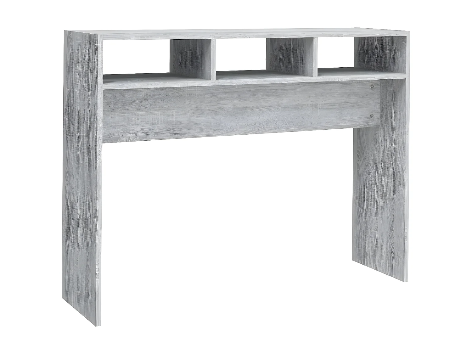 Table console Sonoma gris 105x30x80 cm Bois d'ingénierie GHR92510