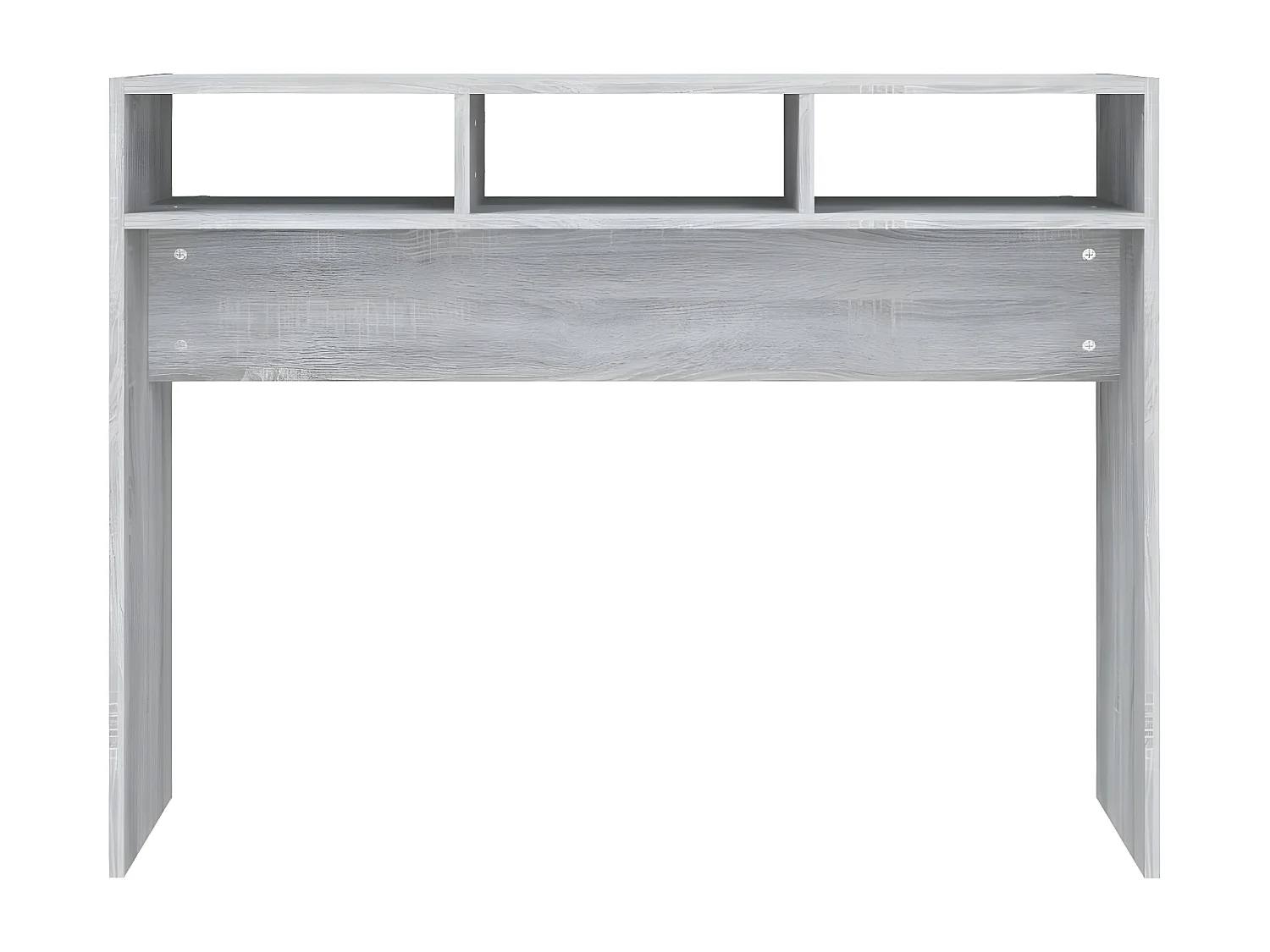 Table console Sonoma gris 105x30x80 cm Bois d'ingénierie GHR92510
