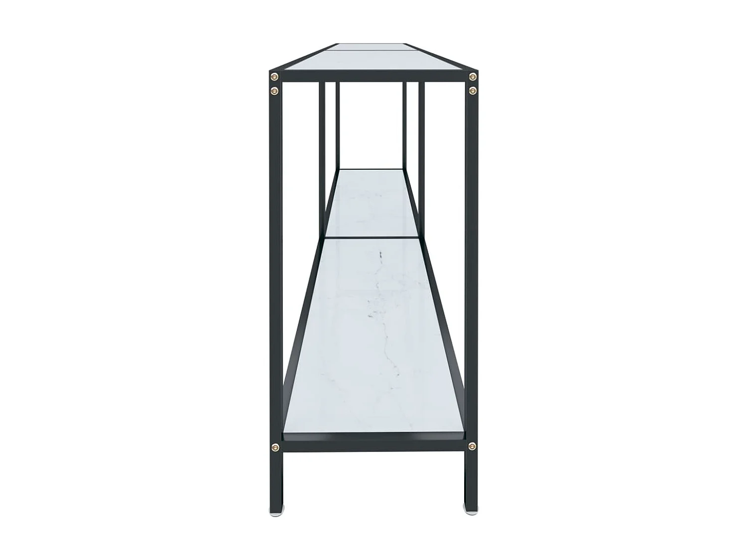 Wandtafel 180x35x75,5 cm gehard glas wit NL545557