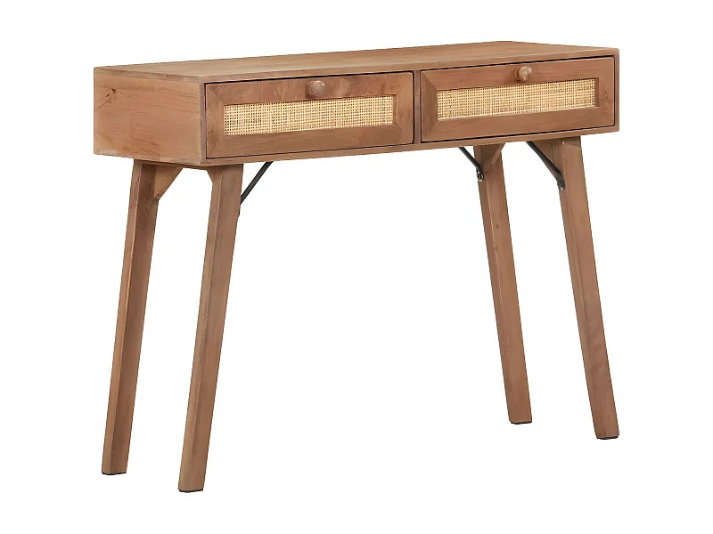 Table console 100x35x76 cm Bois de manguier massif GHR32813