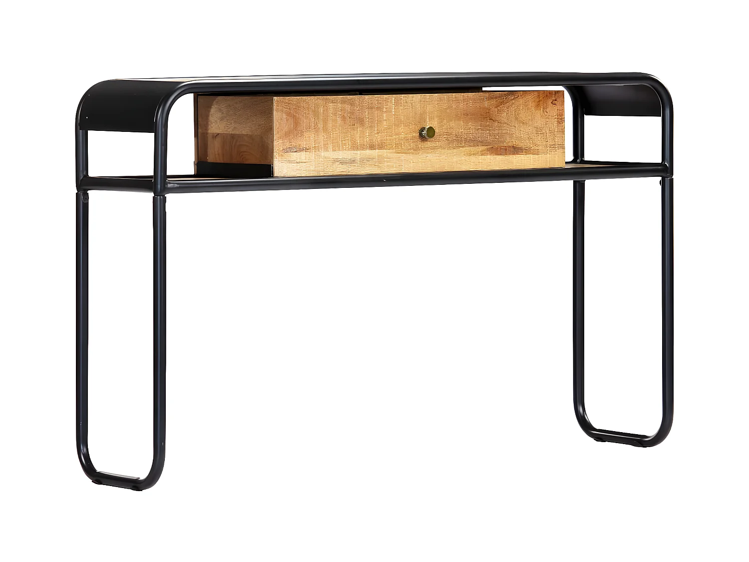 Table console 118 x 30 x 75 cm Bois de manguier massif GHR44849