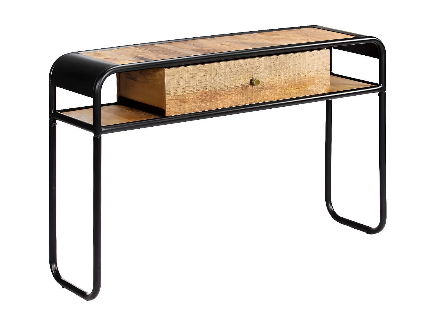 Mesa consola 118x30x75 cm madeira de mangueira maciça PT774467