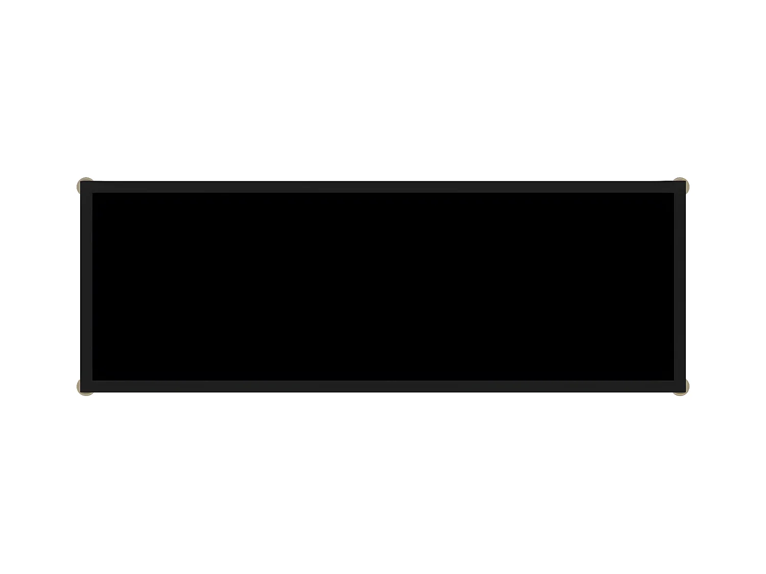 Konsolentisch,Flurtisch Schwarz 100x35x75 cm Hartglas -gkd236987