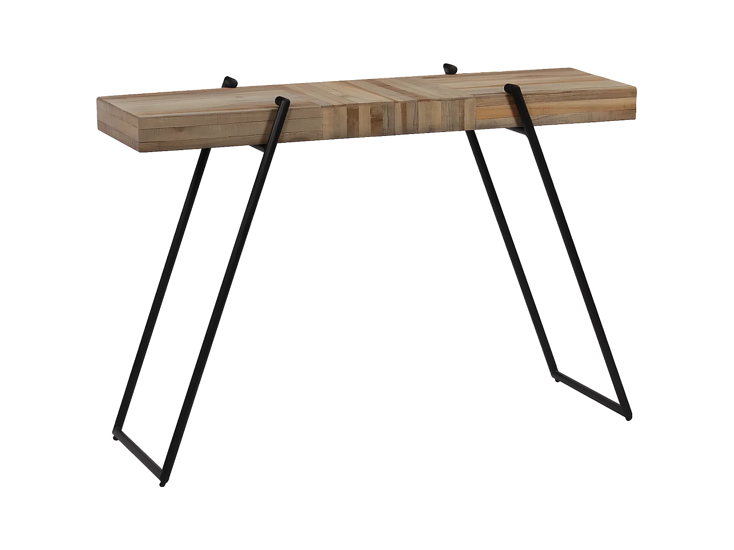 Table console 120 x 35 x 81 cm Teck recyclé GHR93942