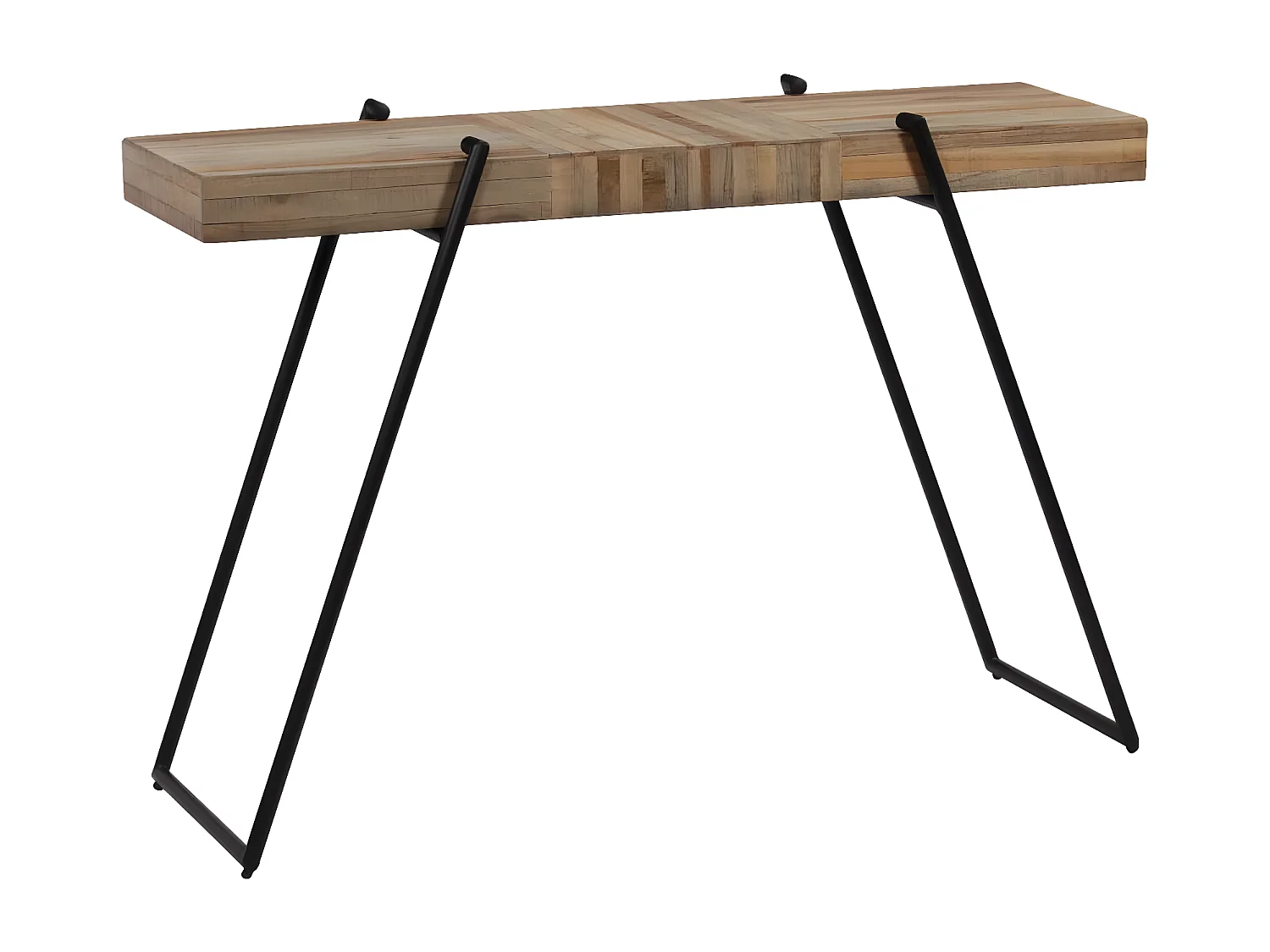 Table console 120 x 35 x 81 cm Teck recyclé GHR93942
