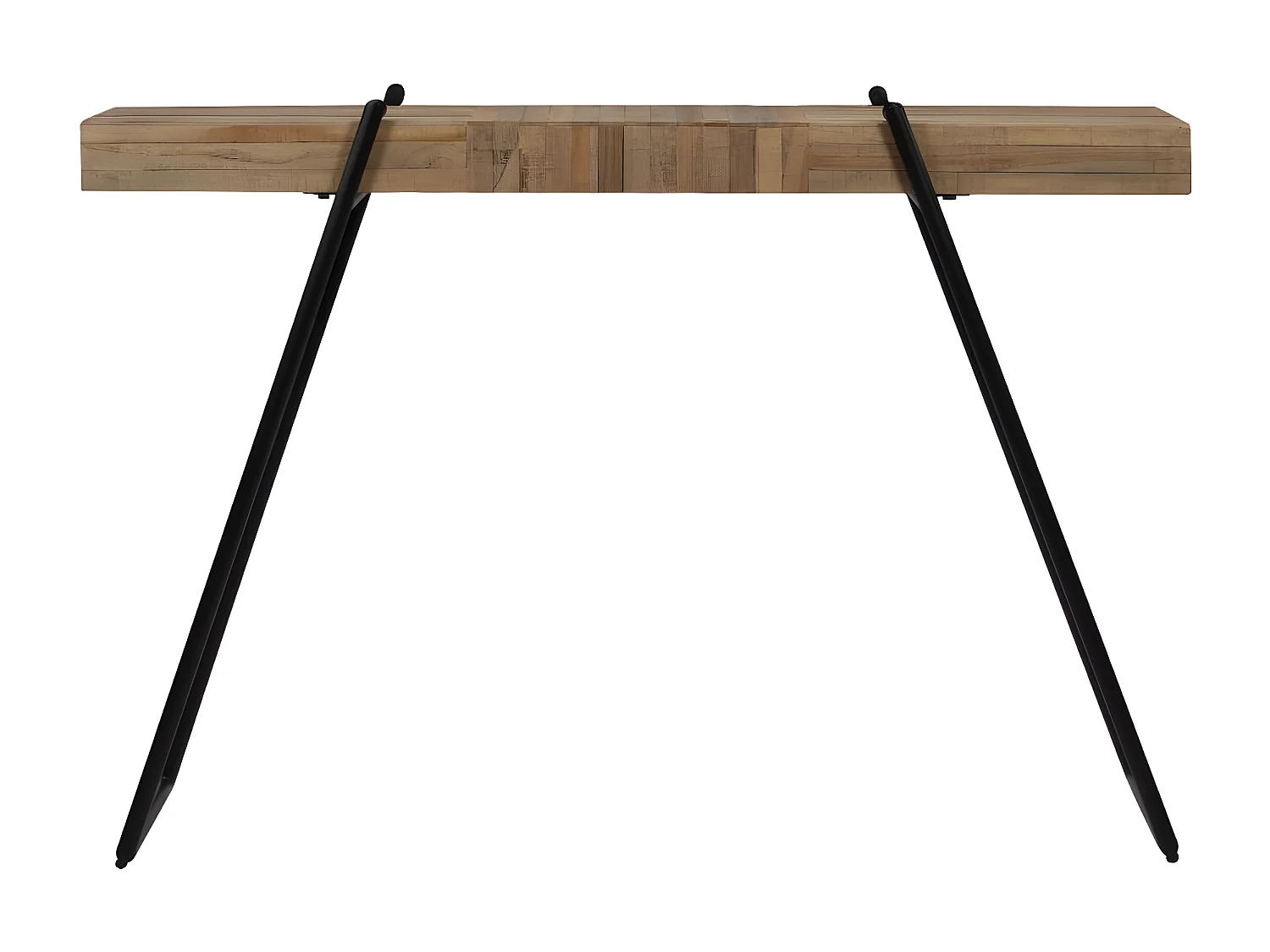 Table console 120 x 35 x 81 cm Teck recyclé GHR93942