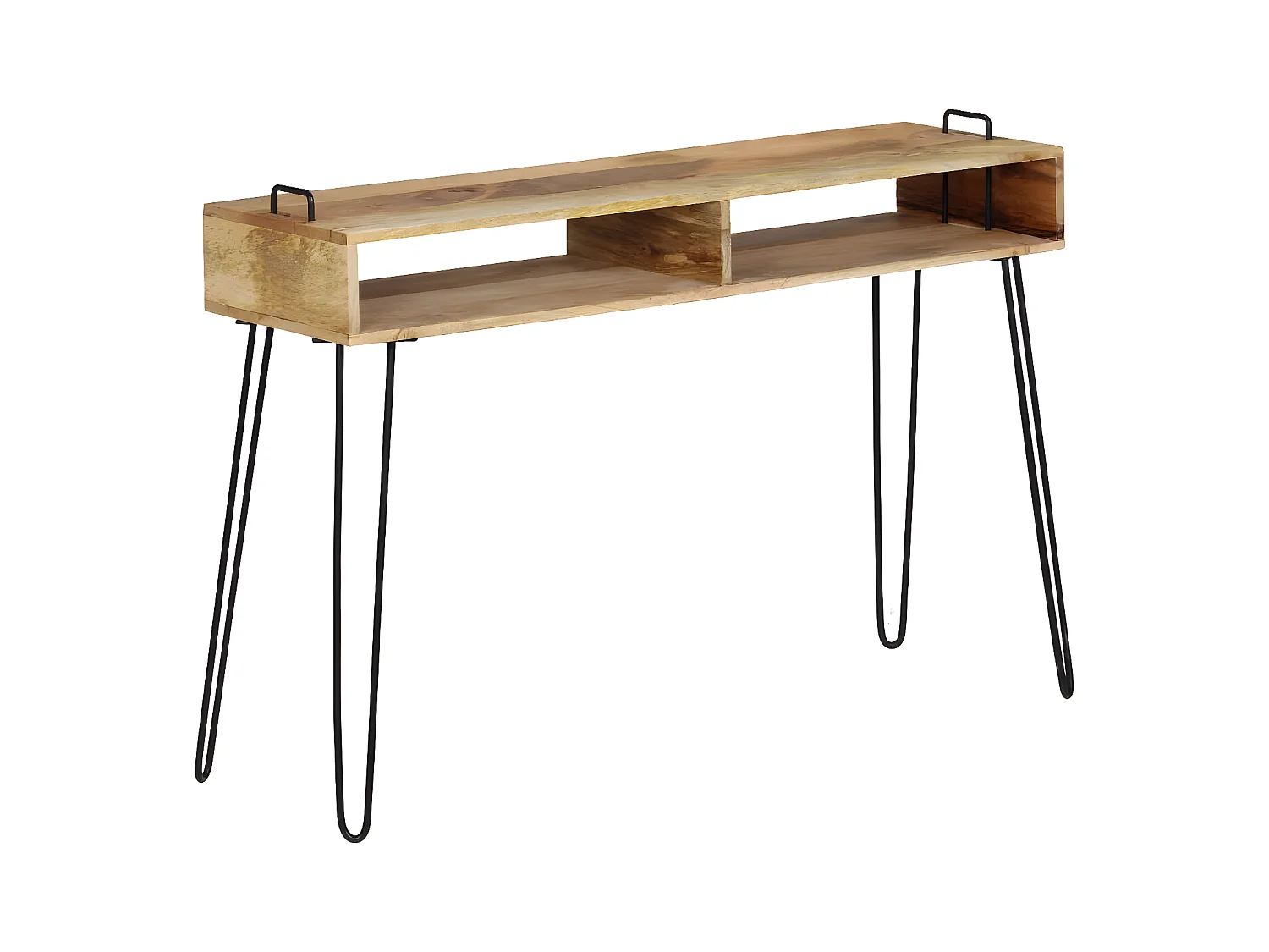 Table console Bois de manguier massif 115 x 35 x 76 cm GHR99621
