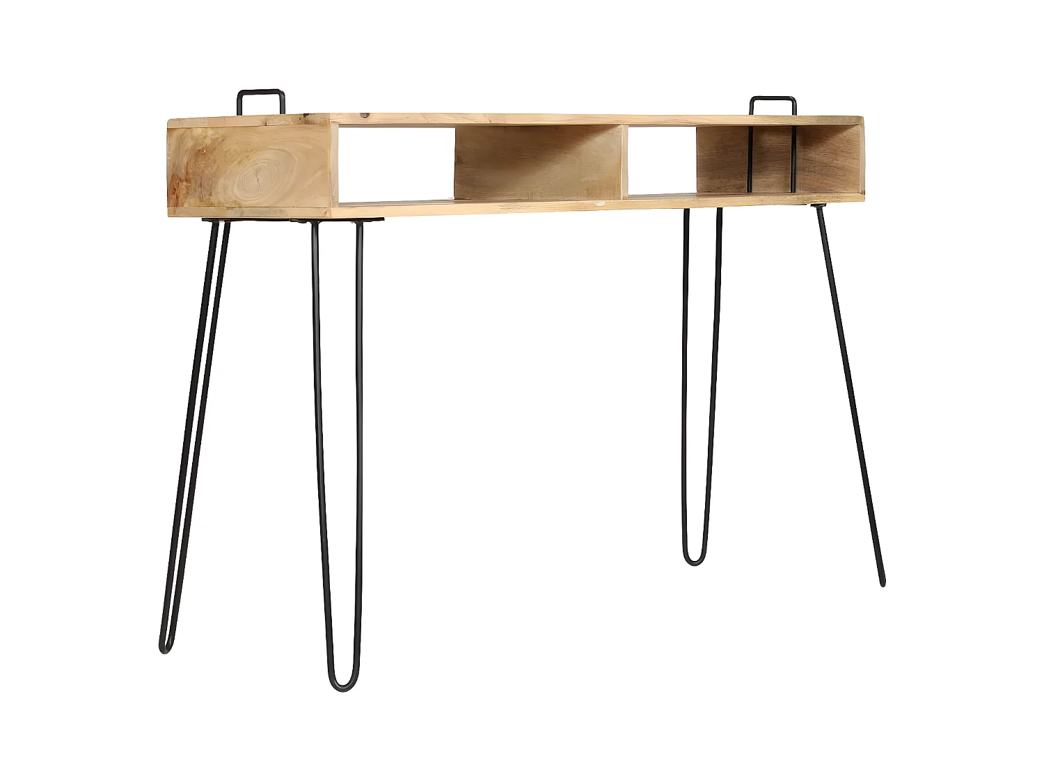 Wandtafel 115x35x76 cm massief mangohout NL105208