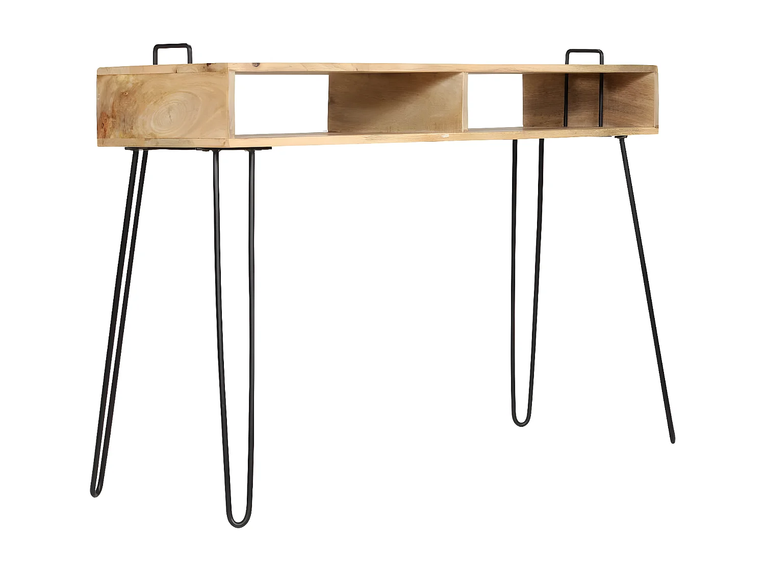 Table console Bois de manguier massif 115 x 35 x 76 cm GHR99621