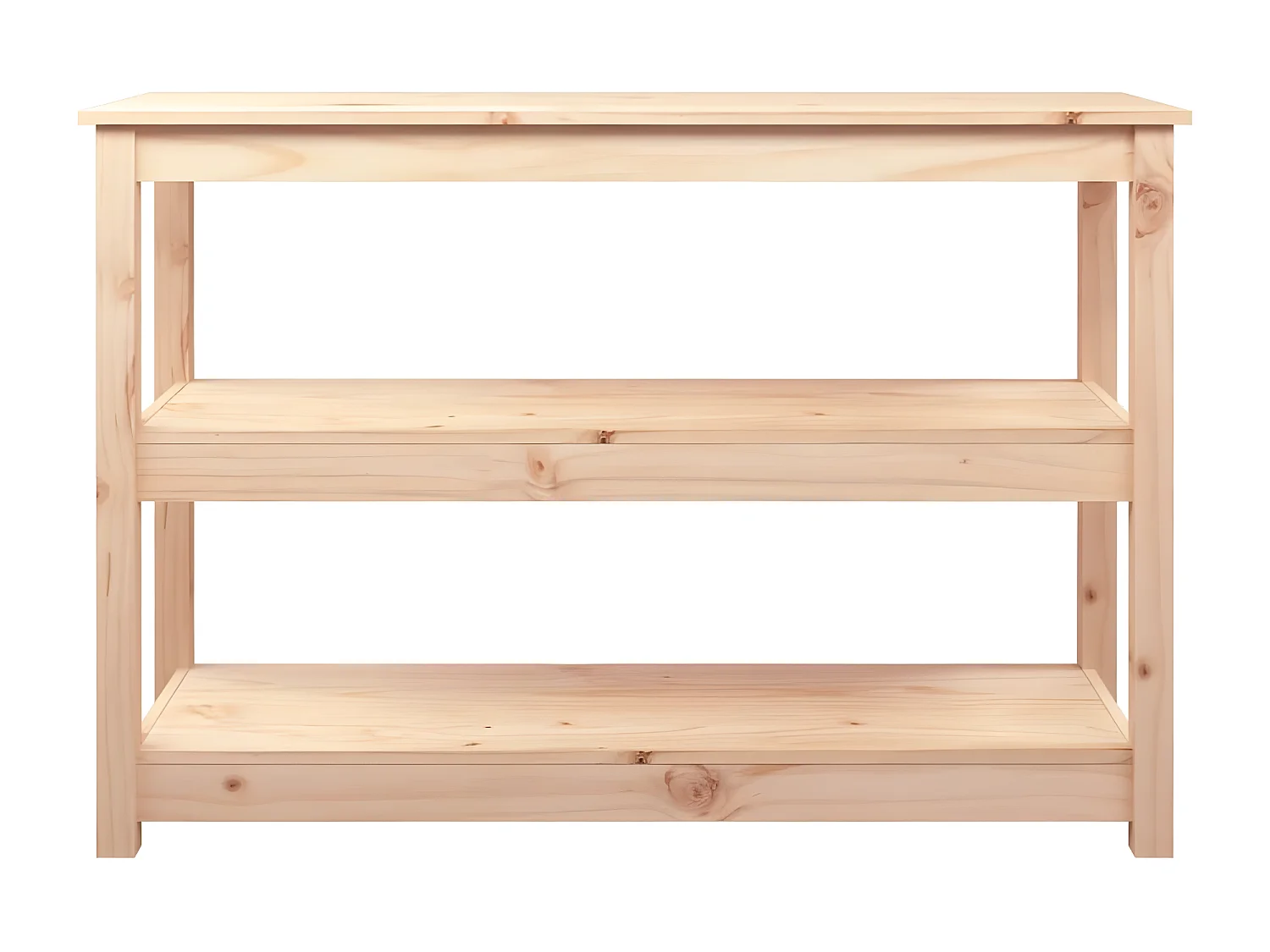 Table console 110x40x74 cm Bois massif de pin GHR91492