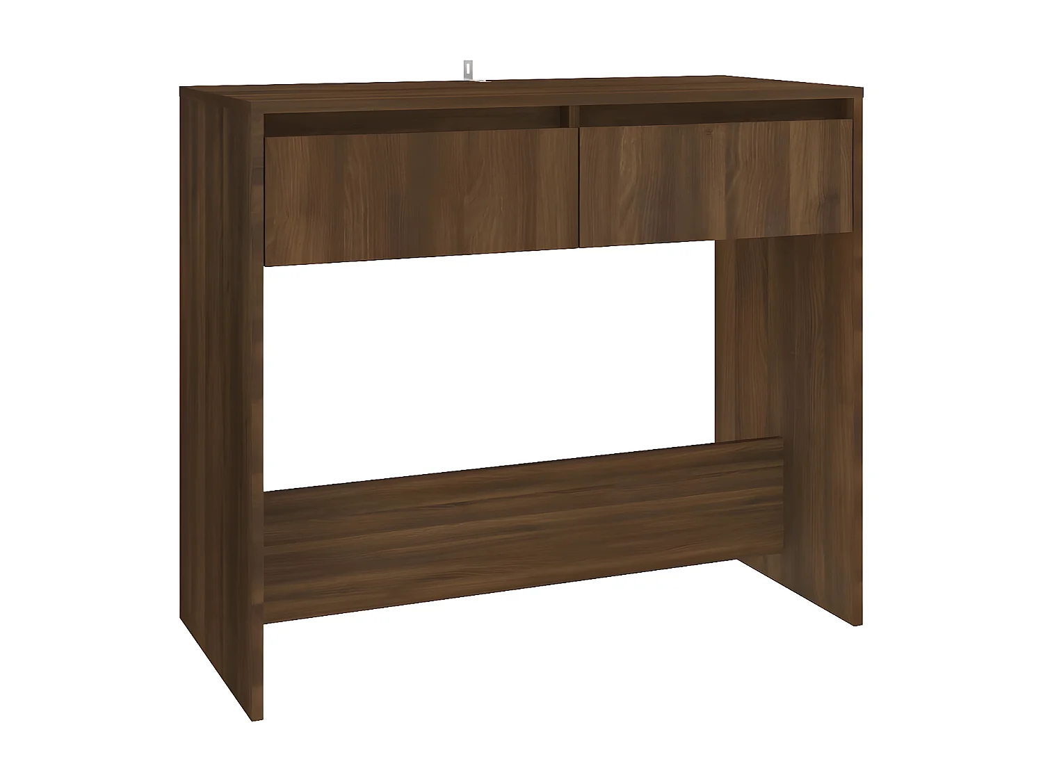 Konsolentisch,Flurtisch Braun Eichen-Optik 89x41x76,5 cm Holzwerkstoff -gkd70266