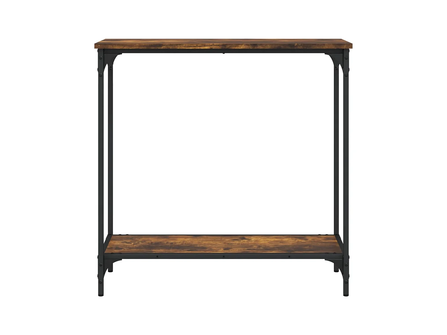 Konsolentisch,Flurtisch Räuchereiche 75x30,5x75 cm Holzwerkstoff -gkd671147
