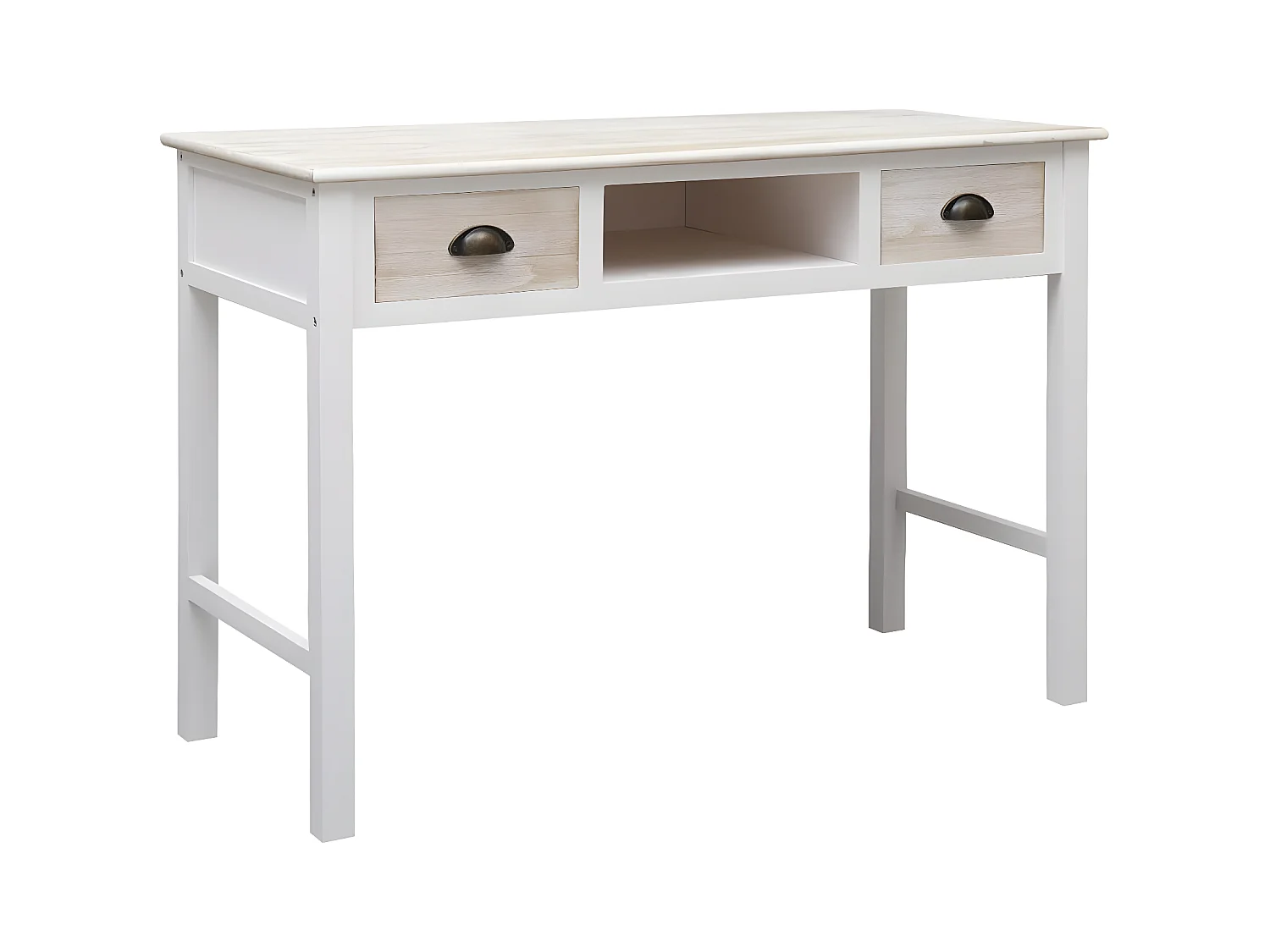 Wandtafel 110x45x76 cm hout NL235188