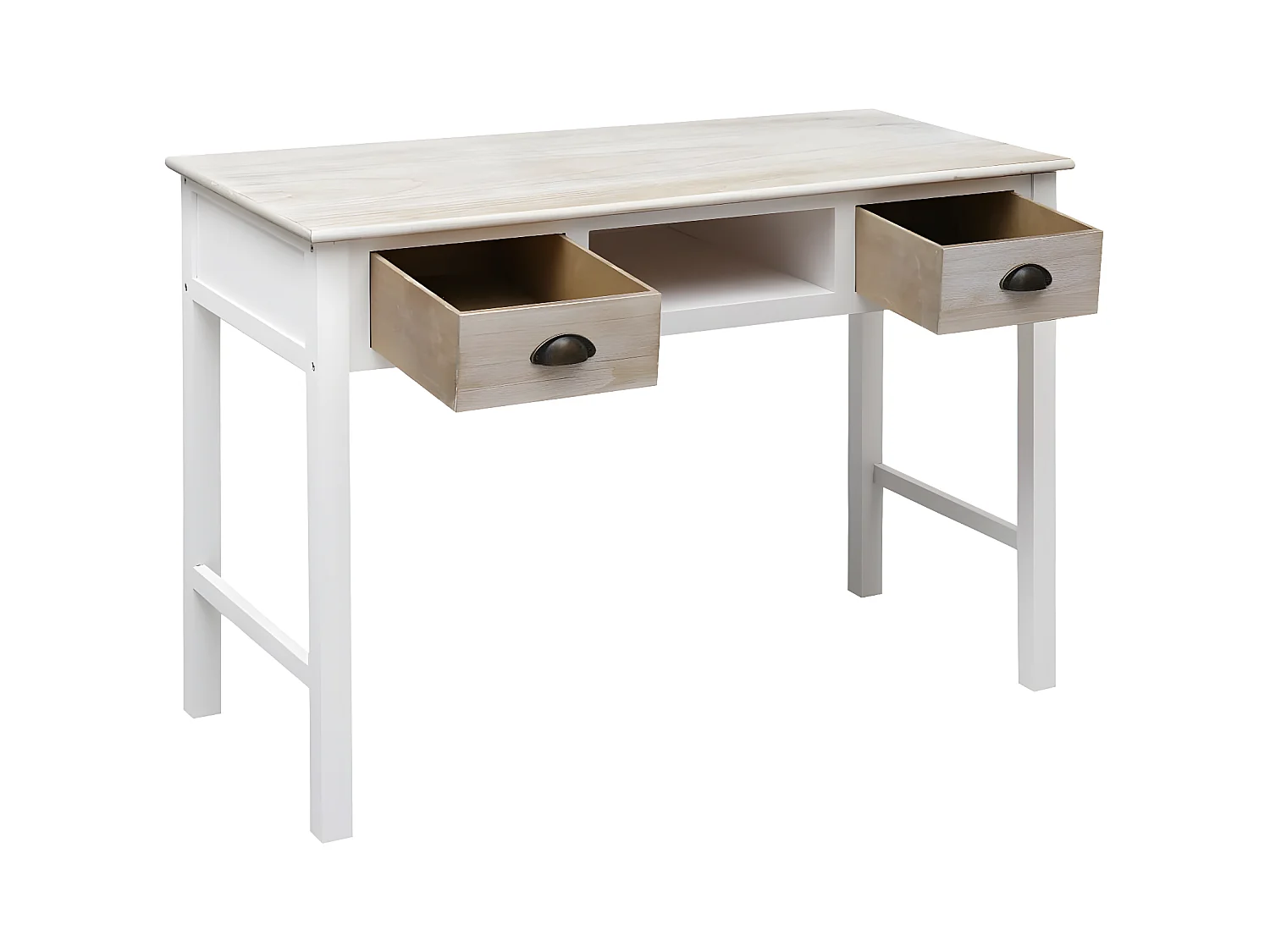 Wandtafel 110x45x76 cm hout NL235188