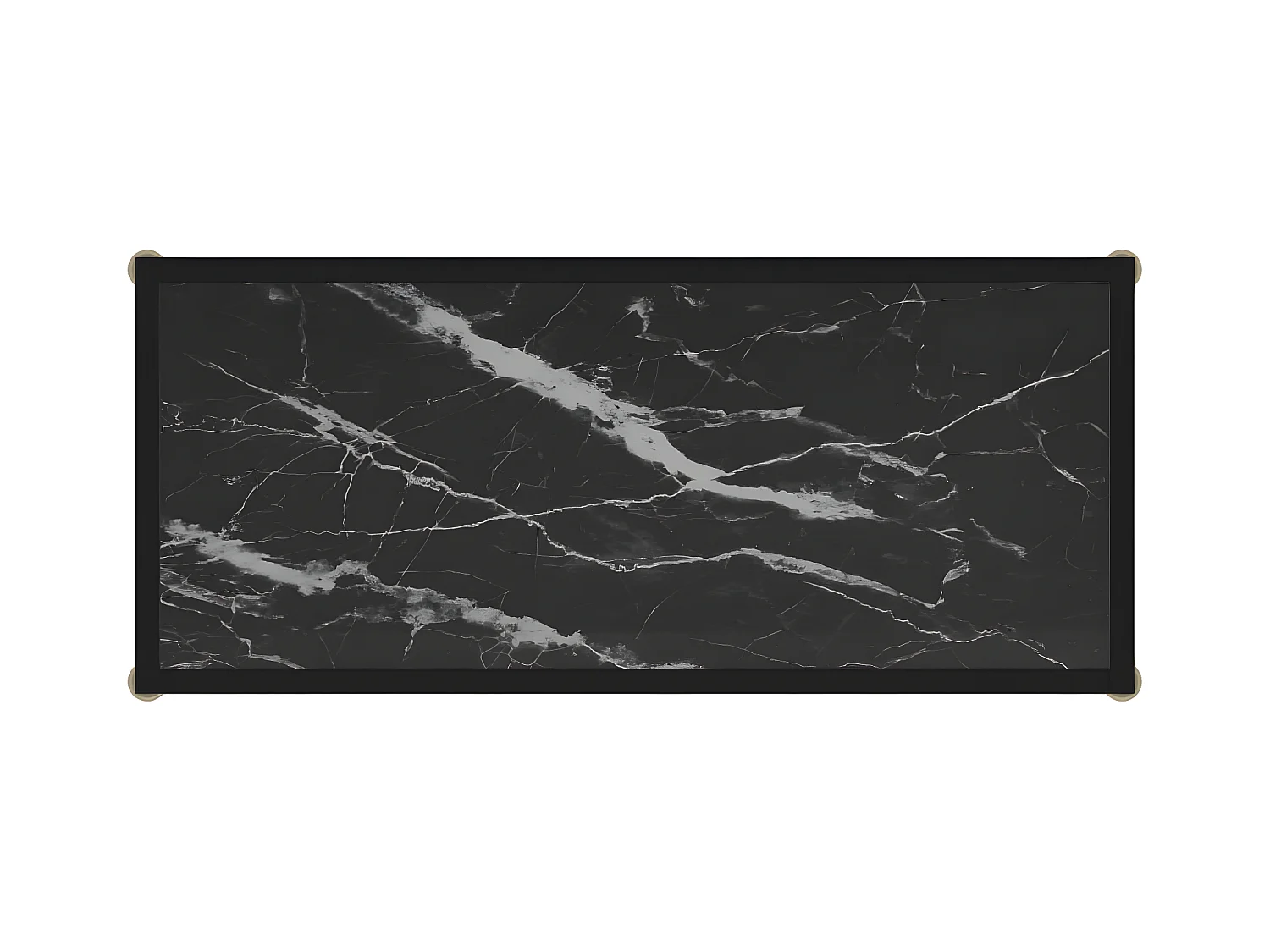 Konsolentisch,Flurtisch Schwarz 80x35x75 cm Hartglas -gkd667312