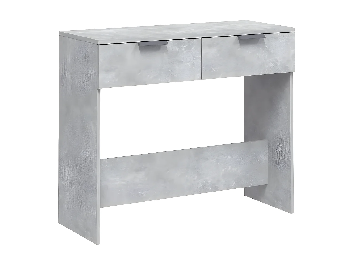 Table console Gris béton 90x36x75 cm Bois d'ingénierie GHR33616