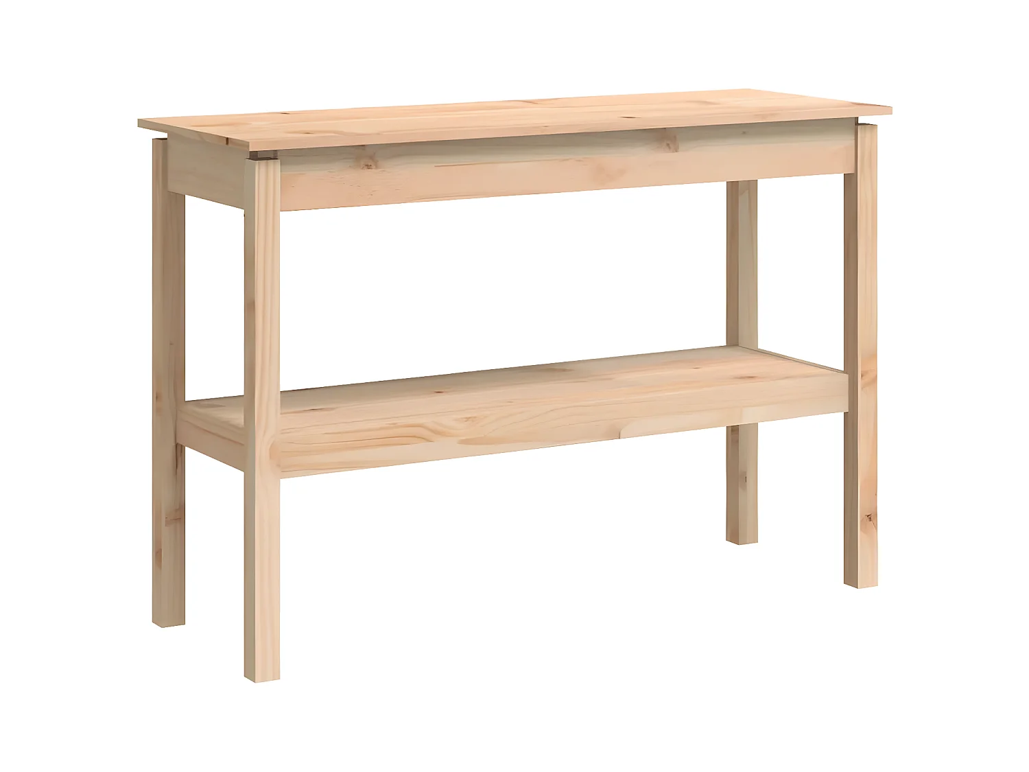 Wandtafel 110x40x75 cm massief grenenhout NL166376