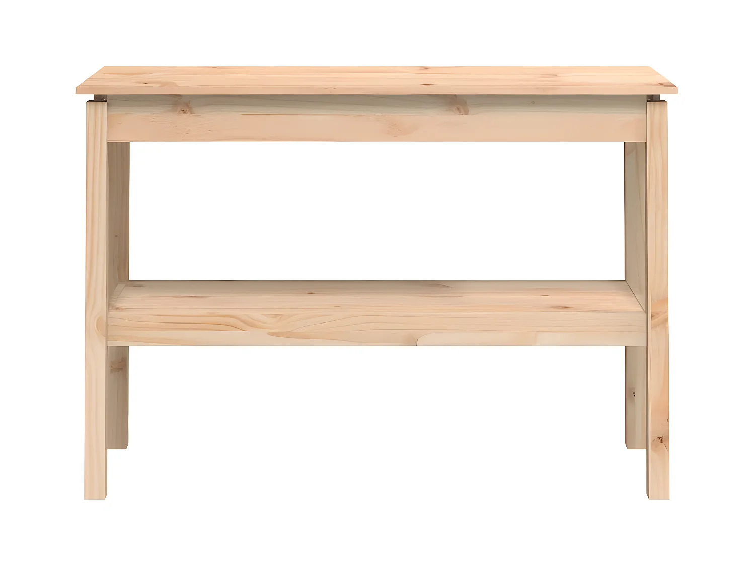 Wandtafel 110x40x75 cm massief grenenhout NL166376