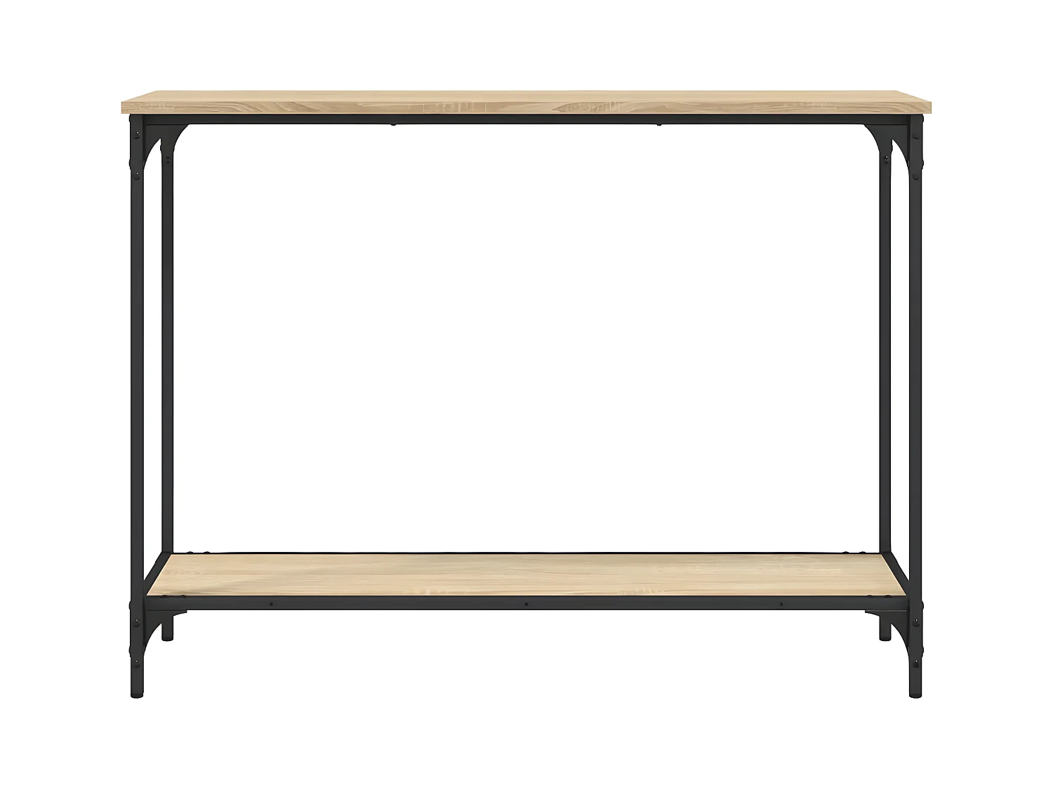Konsolentisch,Flurtisch Sonoma-Eiche 101x30,5x75 cm Holzwerkstoff -gkd80346