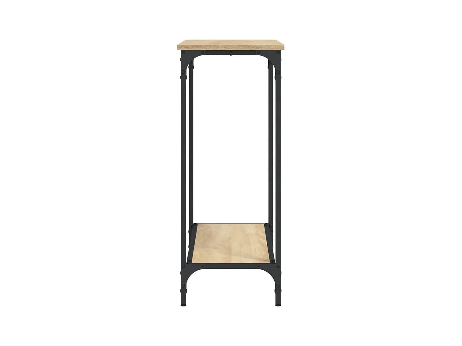 Konsolentisch,Flurtisch Sonoma-Eiche 101x30,5x75 cm Holzwerkstoff -gkd80346