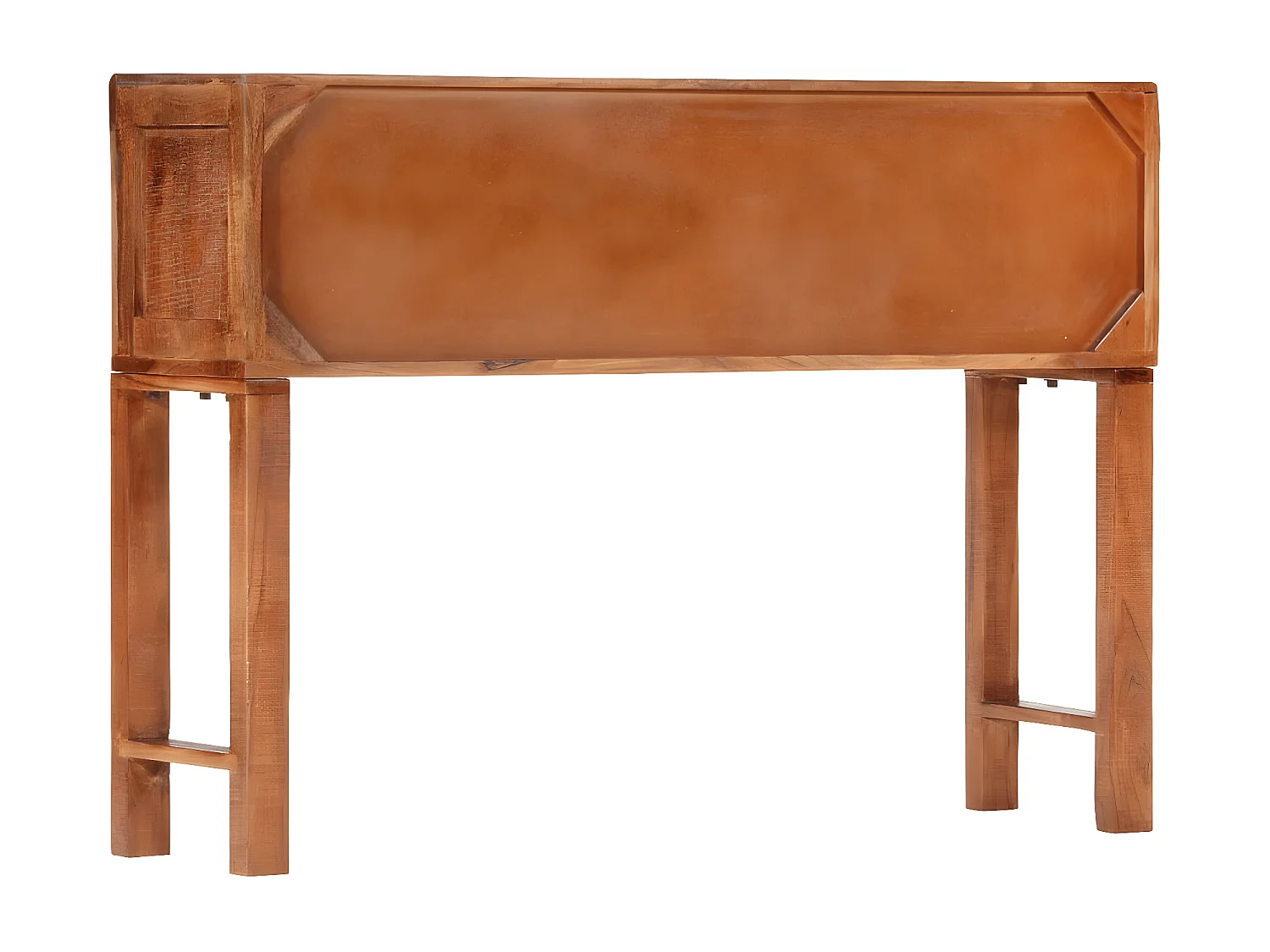 Table console 120x32x80 cm bois massif d'acacia GHR97556