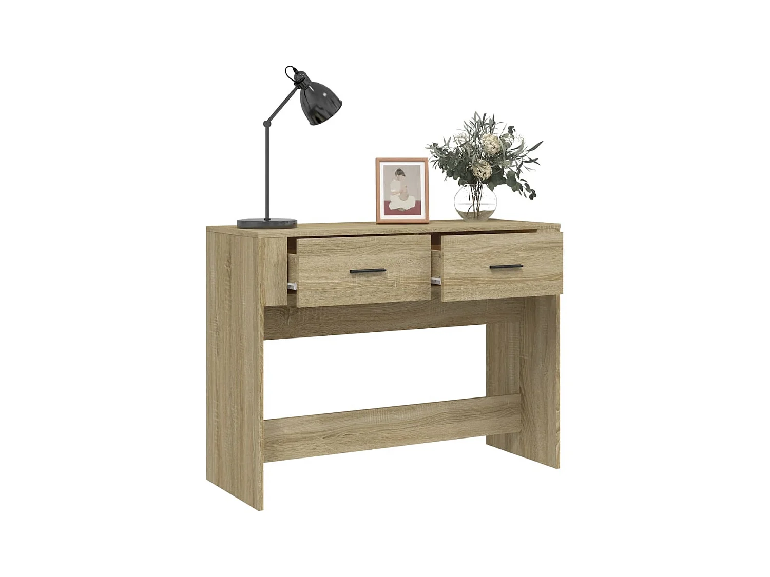 Konsolentisch,Flurtisch Sonoma-Eiche 100x39x75 cm Holzwerkstoff -gkd847494