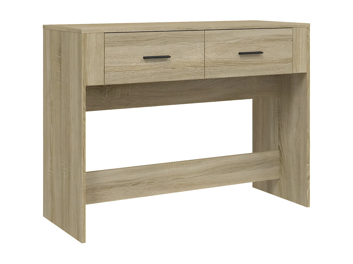 Table console Chêne sonoma 100x39x75 cm Bois d'ingénierie GHR32591