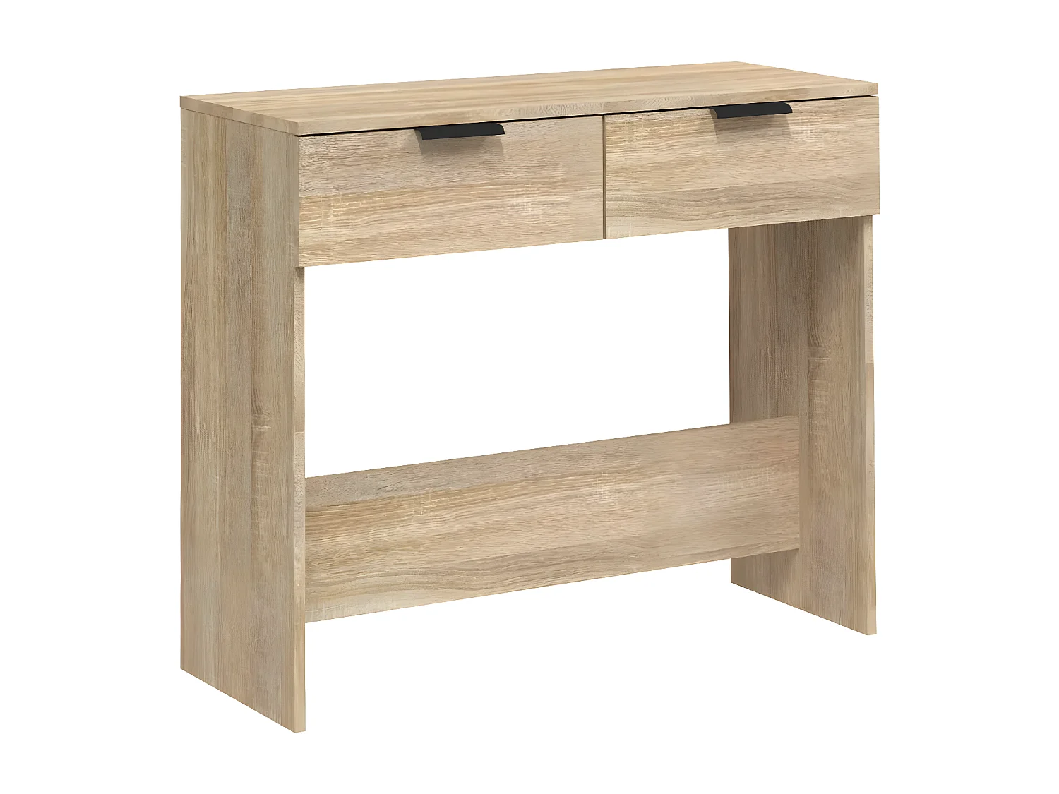 Table console Chêne sonoma 90x36x75 cm Bois d'ingénierie GHR71530